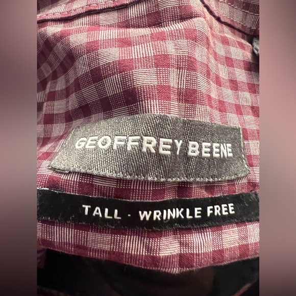 Geoffrey Beene Men's Button Down Size 20 (37/38) - Picture 4 of 6